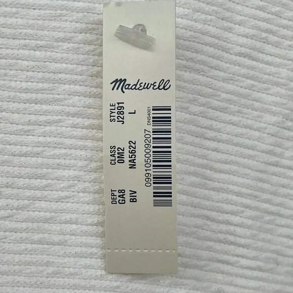 Madewell  Texture & Thread Side-Tie Jumpsuit   SIZE LARGE - Picture 7 of 8